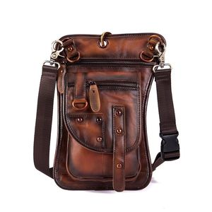 Сумки для талии Norbinus Men Bag Fanny упаковывает подлинные кожа