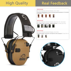 Active Noise Cancelling Earmuffs for Shooting, Electronic Hearing Protection Earmuffs with Noise Reduction for Hunting