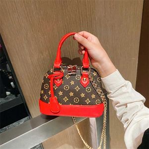 Designer handbag Store 60% Off Children's shell fashion foreign style lovely chain small messenger little girl's handbag