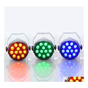LED -effekter par 18W RGB -scenljus med DMX512 f￶r disco DJ -projektor Hine Party Decoration Lighting Drop Delivery Lights DHUT0