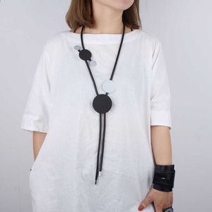 Anhänger Halsketten Gothic Frauen Elastische Seil Halskette Statement Schaum Gummi Anhänger Halskette 2021 Trend Hals Kette Körper Schmuck Dekorationen Geschenk G230206