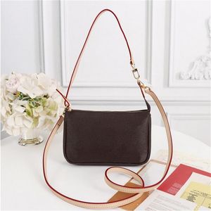 2020 Design Handbag feminina Bolsa de ombro de alta qualidade Bolsa de couro de moda de moda Handbag Mixed Handbag712128