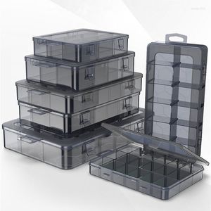 Accessories Packaging Organizers Storage Boxes Organizer 9-24 Grids Adjustable Container Compartment Plastic Box Component Screw Holder Case Display