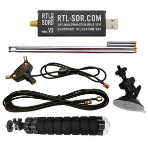 Altre elettroniche RTL SDR Blog RTL SDR V3 R820T2 RTL2832U 1PPM TCXO SMA RTLSDR Software Defined Radio con antenna a dipolo multiuso 230114