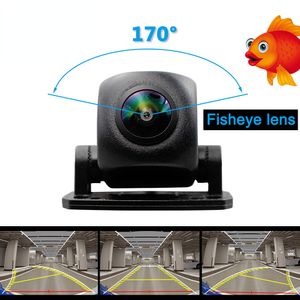 HD 1080p Fisheye Lens Car Reverse Backup Bakifrån Kamera Dynamisk bana Parkeringslinje Fordon Parkeringspår Kamera