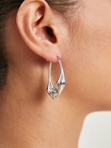 Hoop Earrings Timeless Wonder Brass Geo Spike For Women Designer Jewelry Top Runway Trendy Party Gift Prom Punk Earing Kpop 2738