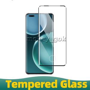 Honor Magic 3 4 Pro V40 X40 80SE 70 60Pro HD Surface -Temeled Glass Curved Edge Glueのための3Dスクリーンプロテクターフィルムカーブスクリーン