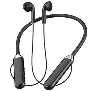 1 pz/lotto Nuove cuffie Bluetooth senza fili collo appeso al collo sport in-ear che eseguono cuffie con display digitale a resistenza ultra lunga