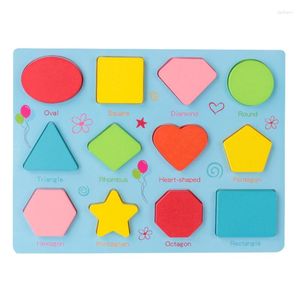Paintings 40JC Montessori Puzzle Insert Panel Busy Board Thickened Alphabet/Number/Shape Matching Toy Early Learning For Baby Kids