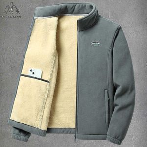 Men's Jackets Men New 2022 Autumn Winter Army Military Fleece Casual Streetwear Lovers Sweater Large Size Outdoor Hiking Coats Y2302