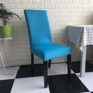 Sandalye kapakları 14 renk çıkarılabilir kalın kapak streç elastik slipcovers restoran düğünler için restoran ziyafet katlama el kaplama