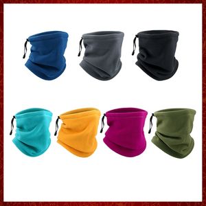 MZZ162 Fleece Neck Warmer Gaiter Winter Motorcykel Balaclava Moto Face Mask Motorcykel Biker Scarf Windproof Racing Ski Riding Bandana