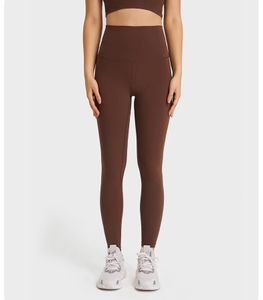 Pantaloni da donna colorati a vita alta Sport da palestra Abbigliamento da yoga Leggings Elastic Fitness Complessivo