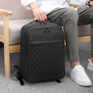 Новые мужские рюкзак Бизнес коммутирующий компьютерный рюкзак USB -заряд
