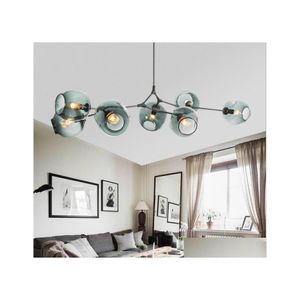 Pendelleuchten Moderne Glasleuchte Nordic Esszimmer Küche Designer Hängende Avize Luster Beleuchtung Drop Lieferung Lichter Innen Dh9Co