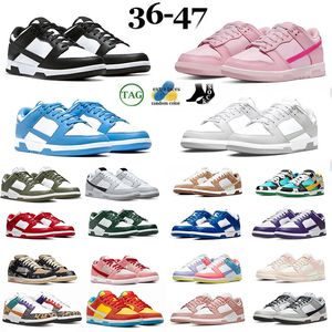 Running Shoes lows Panda triple pink Argon Grey Fog Syracuse UNC Sail photo dust university red Jackie Robinson trainers Gai sneakers outdoor size 36-47