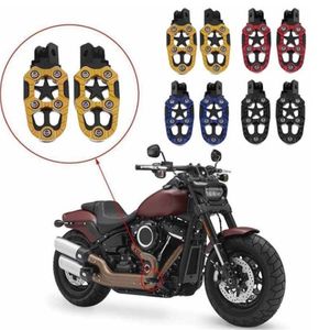 Pedais 2 PCs Creio de pé de metal universal com motocicleta de mola de acessórios de carro off-road