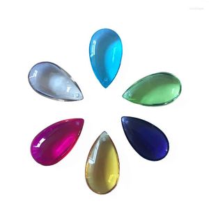 Ljuskrona kristall 500 st/parti 50mm blandade färger prisma rivdroppar belysning