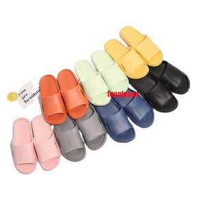 2023 Summer Slippers Fashion Home Indoor Outdoor House Slipper For Men Women EVA Rubber Flat Slides Black White Sand Lightweight Sandal Beach Shoes