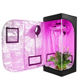 Grow Lights Tält Grow Hydroponics Grow Tent för inomhus LED Grow Light Room Box Plant Growing Lamp Reflective Mylar Non Toxic Garden Greenhouses