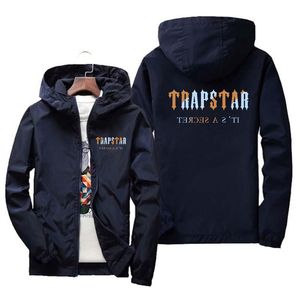 Designer Herren Trapstar Jacke Frühling Herbst Mantel Hip Hop Mode Kapuzenjacken Sport Windjacke Casual Marke Mäntel Frau Oberbekleidung Kleidung 7XL