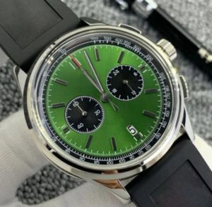 2023 NEW Luxury Masterpiece Design Men's Quartz Watch Chronograph Leather Strap Floding Clasp Mens Dress On Wrist