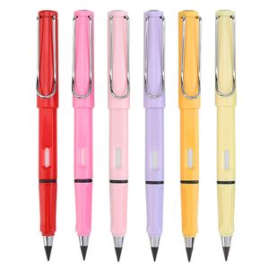 Matita di scrittura creativa No Ink Novelty Hb Eternal Sketch Drawing Pencil School Supplies Stationery 14cm