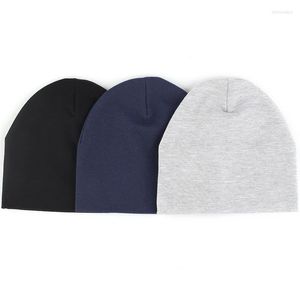 Berets Mode Weiche Baumwolle Hüte Für Baby Mädchen 0-3 Monate Kinder Jungen Kinder Frühling Skullie Beanies Hut Kappe zubehör