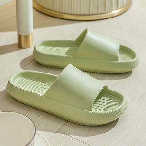 Home sandals and slippers summer indoor light soft bottom bathroom bath Slides lovers beach Shoes Black White Yellow Mules Green Flip Flops Resin Sliders