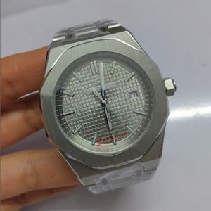Hareket İzle Erkekler Otomatik Mekanik Saatler 42mm 904L Paslanmaz Çelik Tasarımcı Klasik Sapphire Cam Işıltı Su Geçirmez Montre De Lux Hollwatch