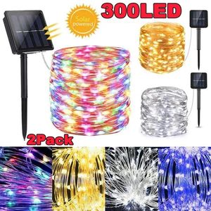 50/100/200/300/400LED LED LED ضوء في الهواء الطلق في الهواء الطلق حديقة خيالية الضوء