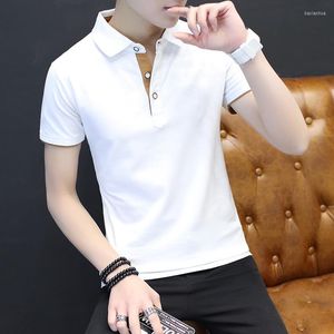 Men's Polos SummerMen's Polo Shirt For Men Desiger Clothes Turn-over Collar Fashion Casual Business