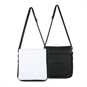 Sublimation Blank Shoulder Bag Polyester Canvas Crossbody with Bulk for Custom Personalized Gifts Multi-function bb0207