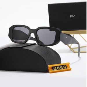 Mode Sonnenbrille Brille Designer Frauen Sonnenbrillen Luxusmarke Fahren Sie Sonnenblind -Männer -Brille Retro -Reiseberufe kleiner Rahmendreieck Logo