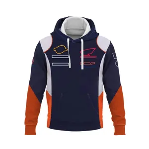 Толстовка Team Motocross 2023, мужская куртка на молнии и весенне-осенней езде на мотоцикле, толстовки на молнии для гонок по бездорожью Sweat233Y