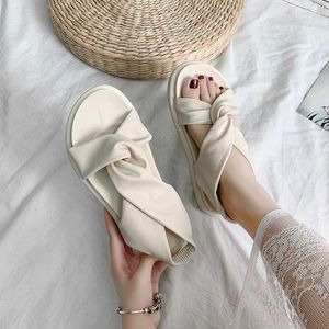 Scarpe eleganti Zoccoli con tacco Sandalo femminile Sandali da spiaggia all-match Comfort per donna Med Espadrillas Platform 2023 Summer Clear Heels