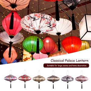 Other Event Party Supplies 1214inch Classic Lantern Handmade Waterproof Fabric Chinese Style Vietnam Midautumn Spring Festival Decor 230206