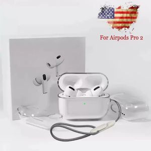 top popular For Airpods pro 2 volume control 2nd generation airpod 3 Headphone Accessories  pros Solid Silicone Cute Protective Earphone Cover TPU Shockproof Case 2023