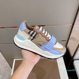 top quality Casual Shoes Patchwork Mixed Color Women Fashion Platform Wedges Trainers Sneakers Autumn Spring Beathable Athletic Sport Running Tennis