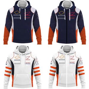 Motocross 2023 Team Hoodie Moto Factory Giacca da uomo primavera e autunno in camicia con cappuccio con cerniera fuoristrada fuoristrada