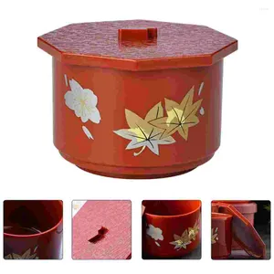 Bowls Bowl Japanese Souprice Mixing Dessert Serving Ceramic Cooking Container Lacquered Mini Noodle Octagonal Melamine Salad