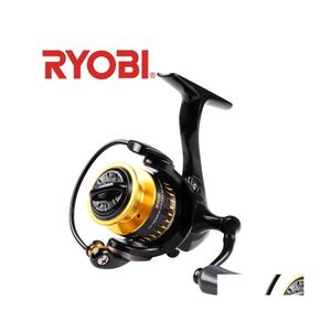Baitcasting Reels Ryobi Tra Power 500/800/1000 Spinning Fishing Reel Mini Wheels 6Add1Bb Feeder Saltewater Carp Metal Spool Drop Del Dh3Ew