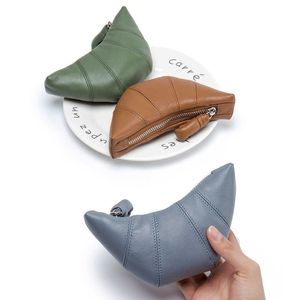 Clutch Bag New Sheepskin Niche High-class Cowhorn Bag Leather Hand Purse Mini Dumpling Bag Storage Coin Bag 230207