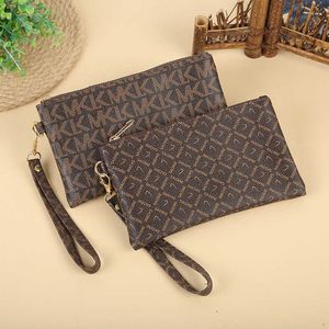 Wallets Lightweight portable large-capacity waterproof multi-function change zipper handbag can be printed with patterns
