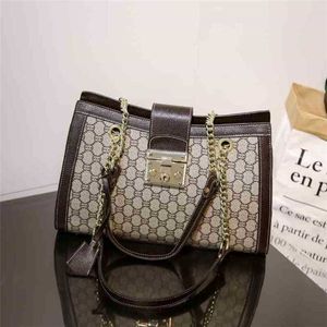 2023 Purses Clearance Outlet Online Sale Design Ny m￥ngsidig Messenger Classic Printed One Shoulder Fashion Chain Portable Women's Bag Handv￤skor