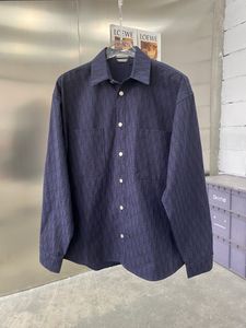 2023 Highquality luxury mens shirt fashion printing silk material design US size top designer casual shirt