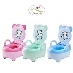3 Colors Portable Multifunction Children's Pot Cute Toilet Seat Car Potties Child Pots Training Girl Boy Kid Chair WC 211028304c