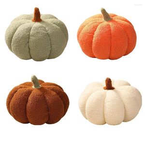Pillow Cute Simulation Pumpkin Eye-catching Decorative Widely Use Halloween Stuffed Plush