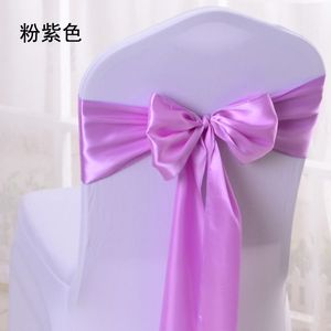 Wholesale Celebration party banquet wedding decoration chair back floral set bow binding