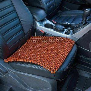 Автомобильные чехлы с подушкой экологически чистые, удобные для противоолопленных деревянных бисеров для стула
